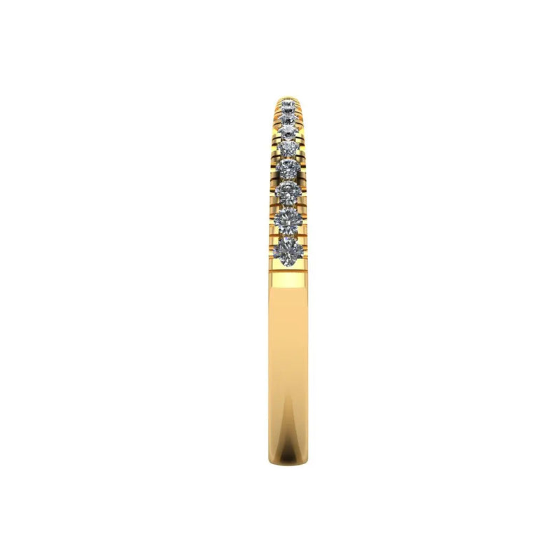 "Dhalia" Diamond Gradient Eternity Ring E61 - HEERA DIAMONDS