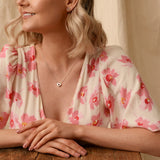 Diamond Amulet Heart Earrings Hot Diamonds