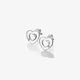Diamond Amulet Heart Earrings Hot Diamonds