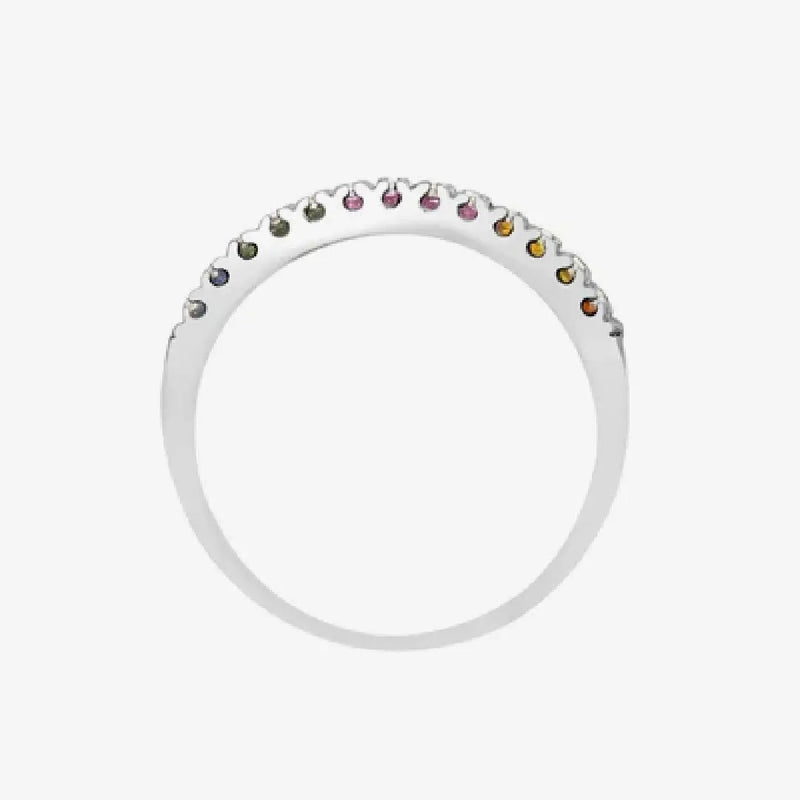Diamond And Multi Coloured Sapphires Ring HEERA DIAMONDS