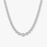 Diamond Cluster Necklace