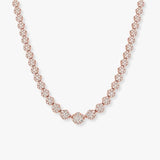 Diamond Cluster Necklace