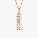Diamond Drop Pendant With Pendant