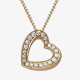 Diamond Heart Pendant HEERA DIAMONDS