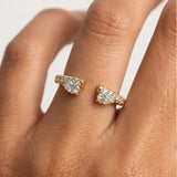 "Elaria" Pear Cut 0.6 Carat Diamond Eternity Ring ET86