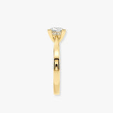 "Elsa" 1 Carat Solitaire Princess Cut Diamond Engagement Ring SSPC02