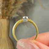 "Elysant" 0.35 Carat  Round Cut Natural Diamond Solitaire Engagement Ring MDR1960