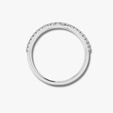 "Esme" U Shaped Micro Set 0.30ct Diamond Eternity Ring ET43