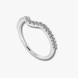 "Esme" U Shaped Micro Set 0.30ct Diamond Eternity Ring ET43