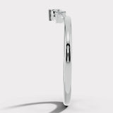 "Evie" Dainty 0.10ct Diamond Shaped Eternity Band ET20