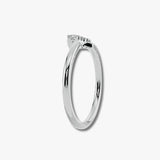 "Evie" Dainty 0.10ct Diamond Shaped Eternity Band ET20