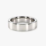 FLAT COURT WEDDING RING IN 5MM WIDTH