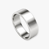 FLAT COURT WEDDING RING IN 6MM WIDTH