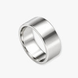 FLAT COURT WEDDING RING IN 7MM WIDTH