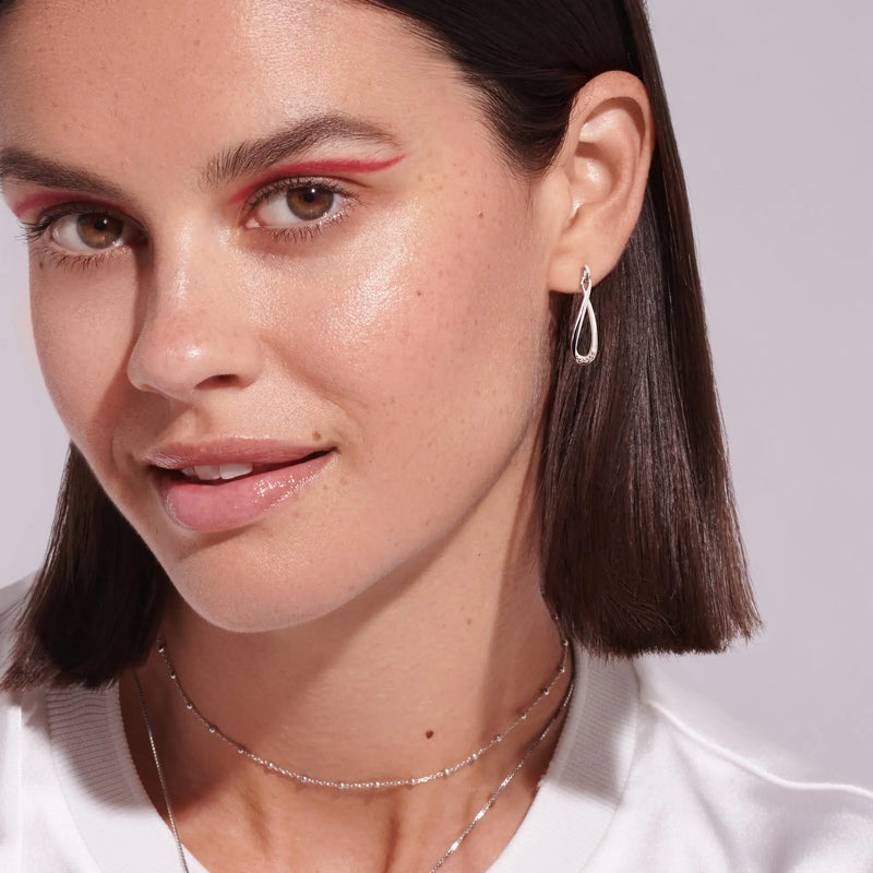 Flourish Earrings Hot Diamonds