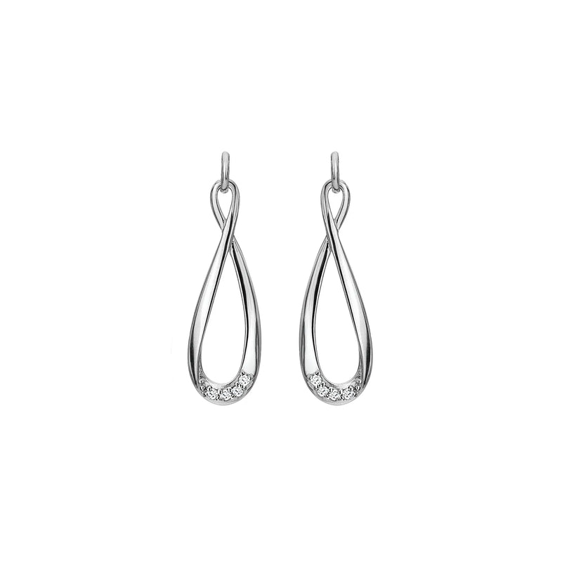 Flourish Earrings Hot Diamonds