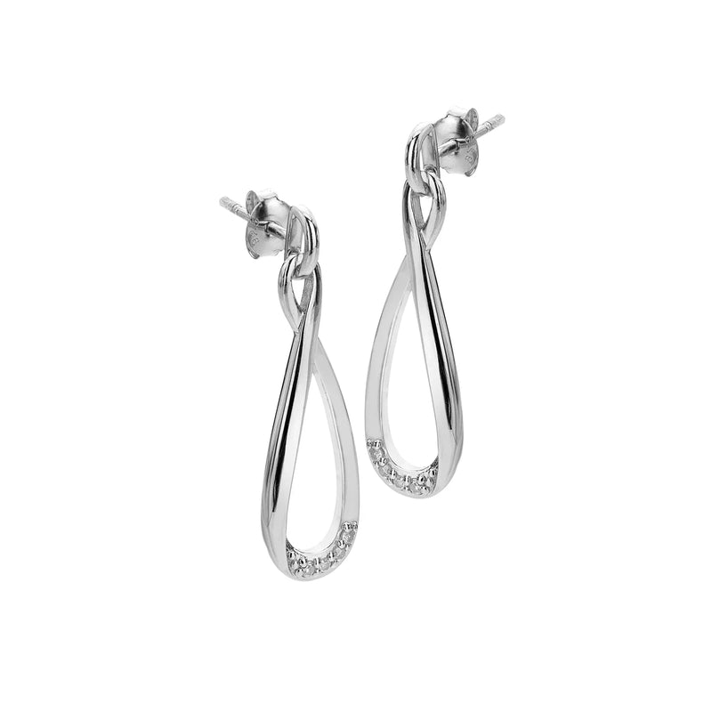 Flourish Earrings Hot Diamonds