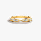 "Gaia" 0.12ct Diamond Gradient Eternity Ring ET63