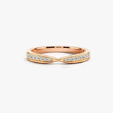 "Gaia" 0.12ct Diamond Gradient Eternity Ring ET63