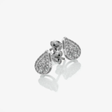 Glimmer White Topaz Stud Earrings Hot Diamonds