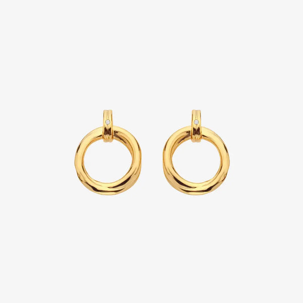HD X JJ Aura Stud Earrings Hot Diamonds