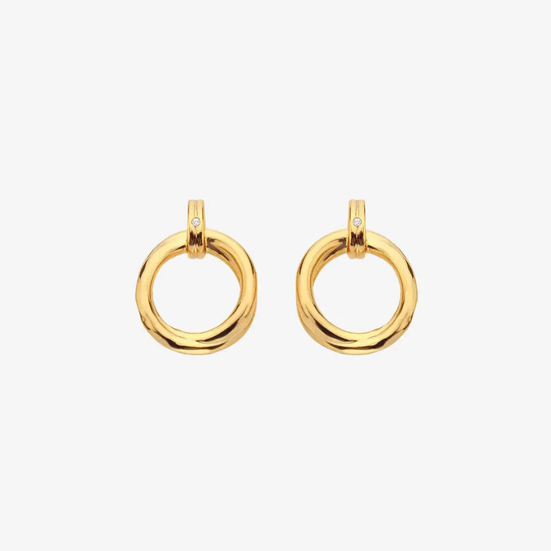 HD X JJ Aura Stud Earrings Hot Diamonds