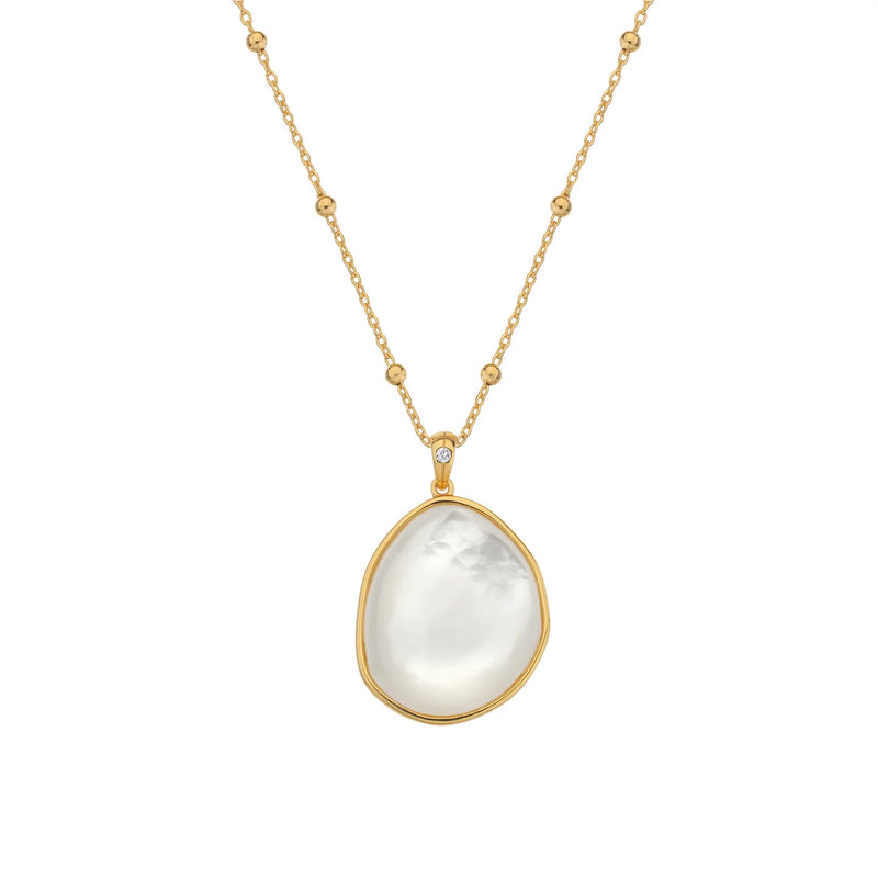 HD X JJ Calm Mother Of Pearl Pendant HD X Golden Edit
