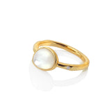 HD X JJ Calm Mother Of Pearl Ring S HD X Golden Edit