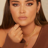 HD X JJ Calm Mother of Pearl Necklace Hot Diamonds