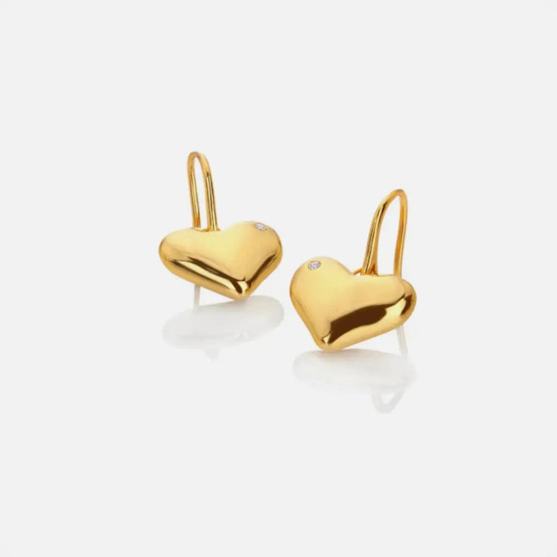 HD X JJ Desire Hook Earrings  - YGP Hot Diamonds