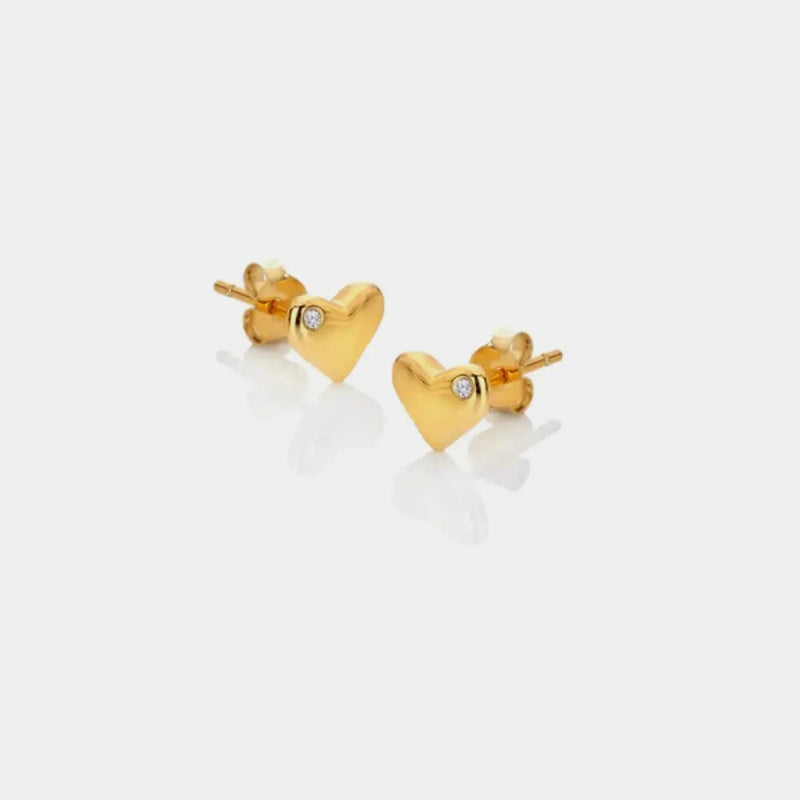 HD X JJ Desire Stud Earrings - YGP Hot Diamonds