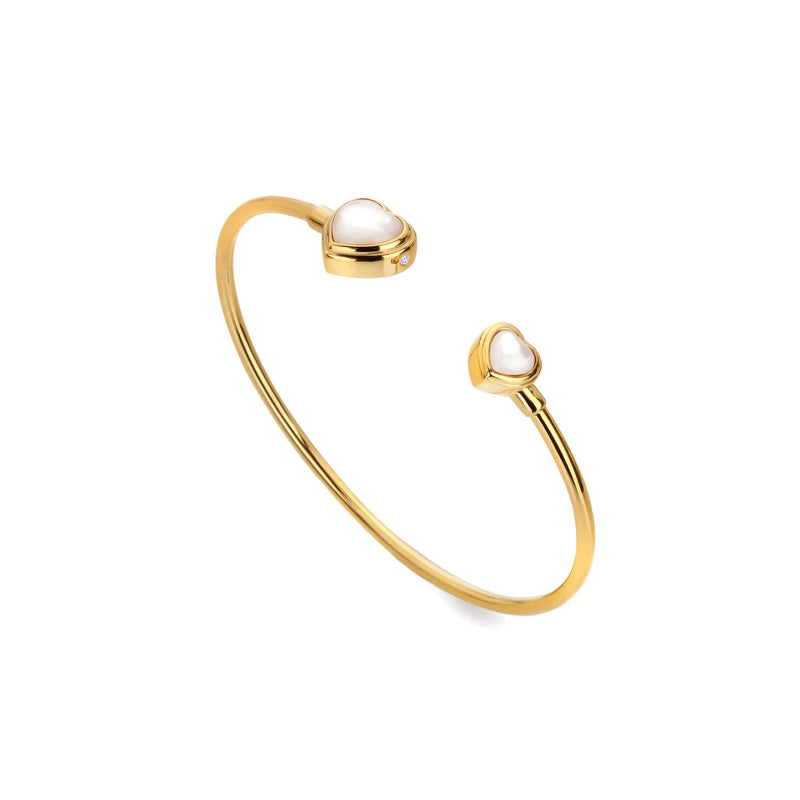HD X JJ Heart Bangle MOP – HEERA DIAMONDS