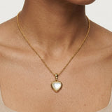 HD X JJ Heart Pendant - MOP