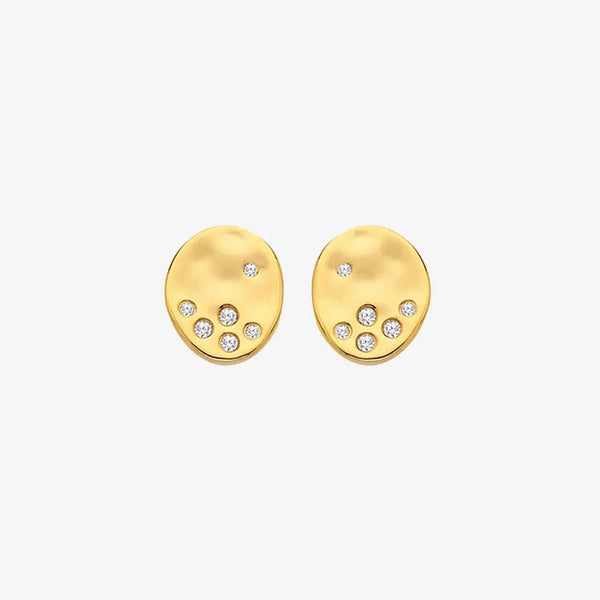 HD X JJ Illuminate Stud Earrings Hot Diamonds
