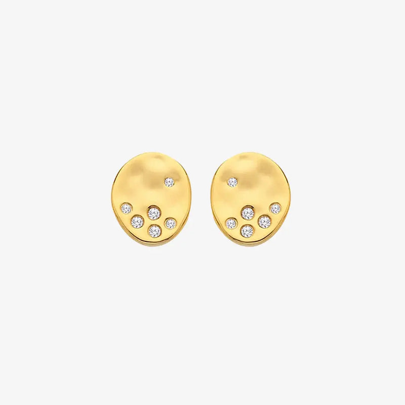 HD X JJ Illuminate Stud Earrings Hot Diamonds