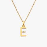 HD X JJ Letter A To Z Pendant - Yellow Gold Plated