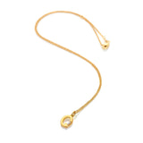 HD X JJ Letter Q Pendant - Yellow Gold Plated HD X Golden Edit