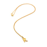 HD X JJ Letter R Pendant - Yellow Gold Plated HD X Golden Edit
