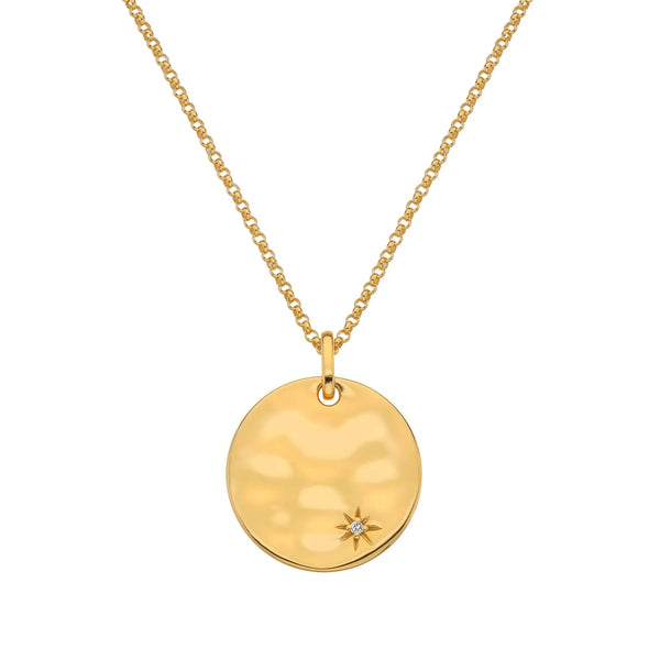 HD X JJ Lunar Pendant - Large HD X Golden Edit
