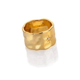 HD X JJ Lunar Statement Ring M HD X Golden Edit
