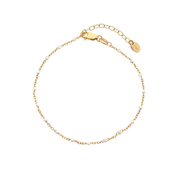 HD X JJ Ocean Bracelet - White HD X Golden Edit