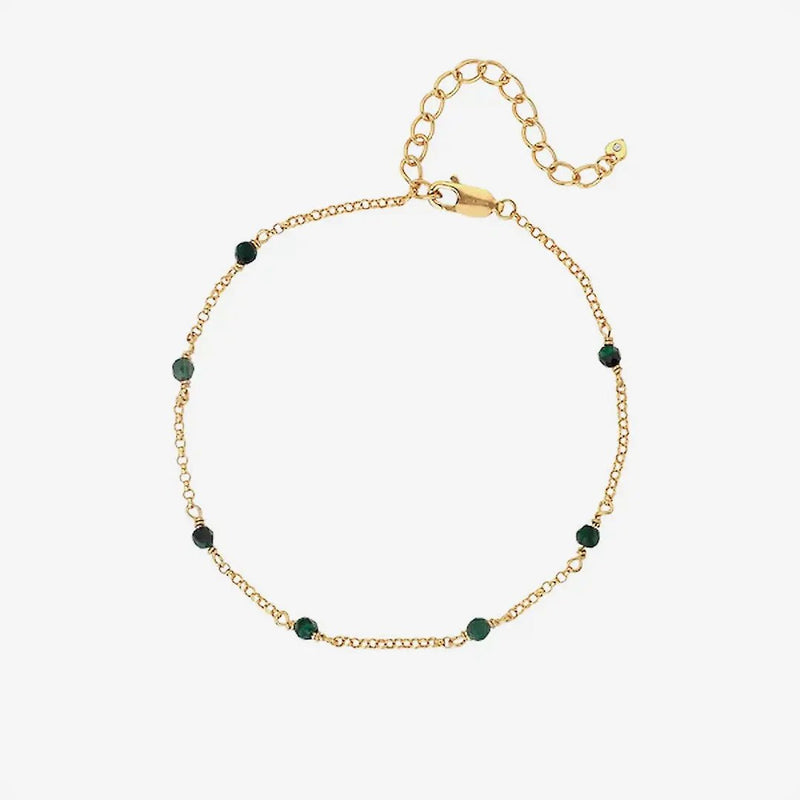 HD X JJ Revive Malachite Bracelet Hot Diamonds