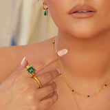 HD X JJ Revive Malachite Ring XS HD X Golden Edit