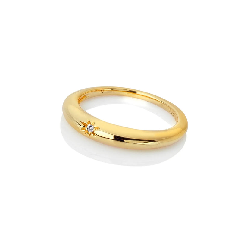 HD X JJ Soul Ring L - Heera Diamonds HD X Golden Edit