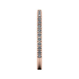 "Harra" Open Design Diamond Half Eternity Ring ET8 - HEERA DIAMONDS