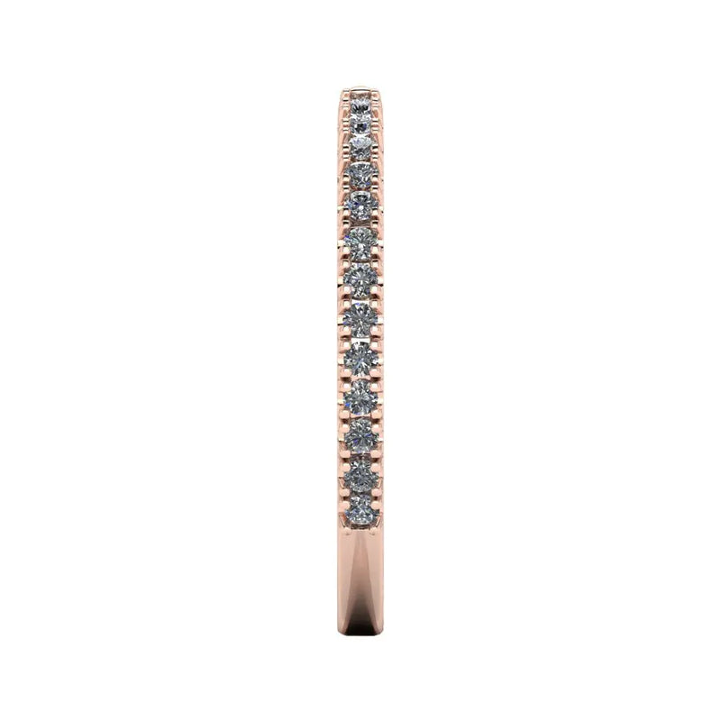 "Harra" Open Design Diamond Half Eternity Ring ET8 - HEERA DIAMONDS