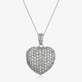 Heart Pave Diamond Pendant HEERA DIAMONDS