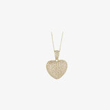 Heart Pave Diamond Pendant HEERA DIAMONDS