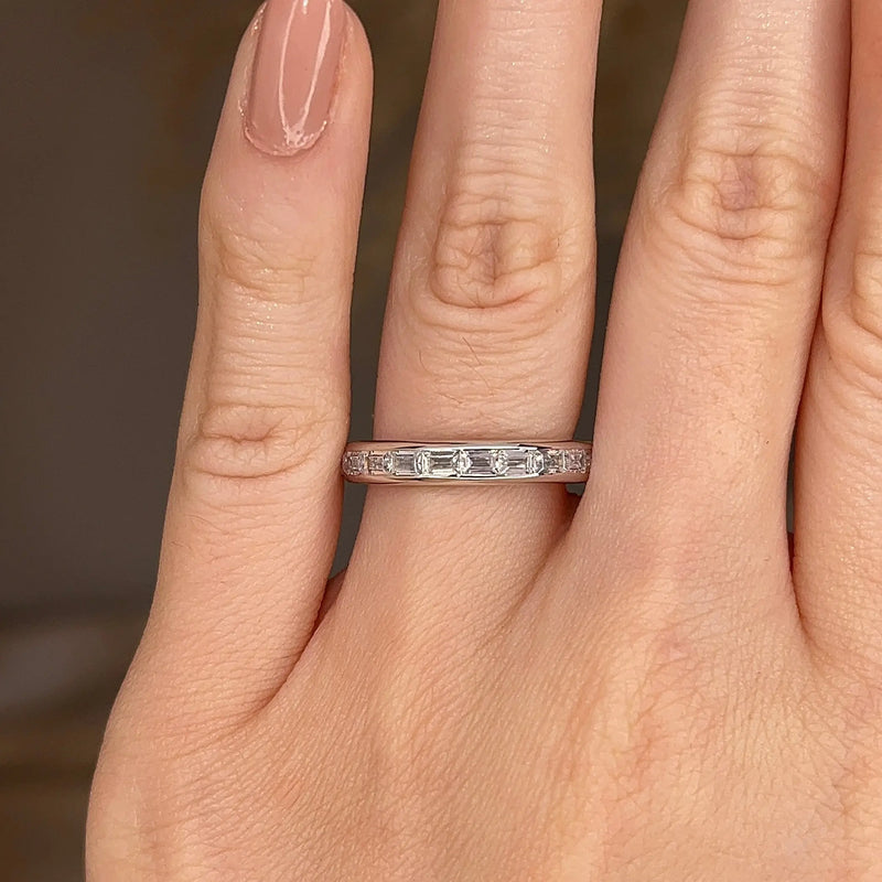 Channel Set Band Channel set diamond wedding band 60 photos - Astyledwedding.com