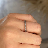 "Althea" Vintage Half Eternity Diamond Ring ET1 - HEERA DIAMONDS